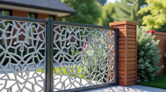 Clôture aluminium sur mesure